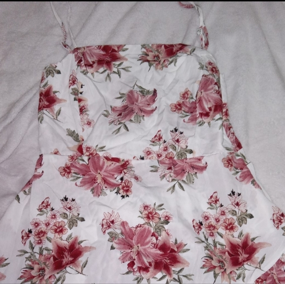 Rue21 Floral Midi Dress NWT Size Large - Picture 7 of 11